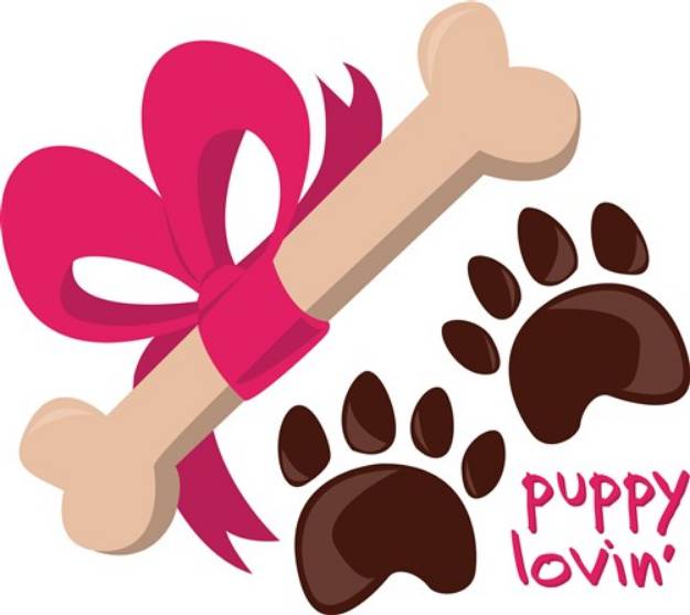 Picture of Puppy Lovin SVG File