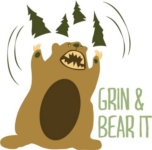 Picture of Bear It SVG File