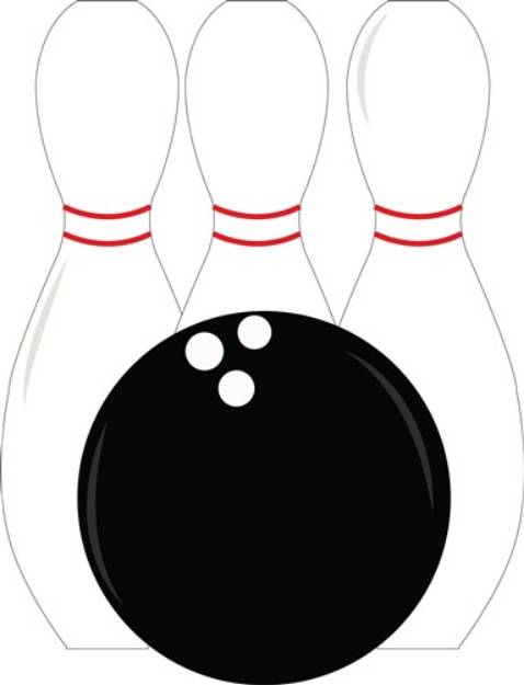 Picture of Bowling SVG File
