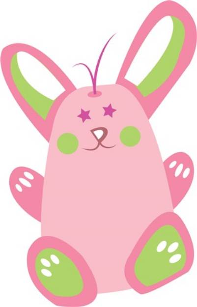 Picture of Cute Bunny SVG File