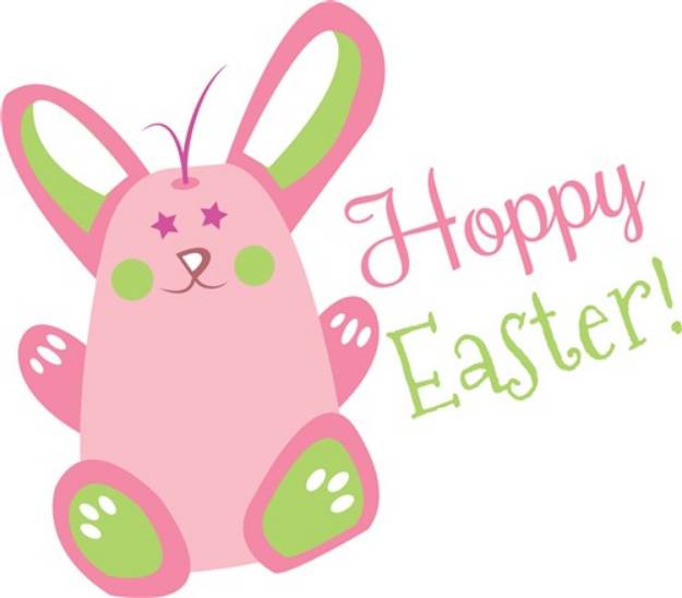 Picture of Hoppy Easter SVG File