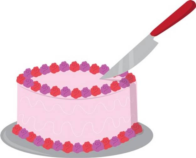 Picture of Cut The Cake SVG File