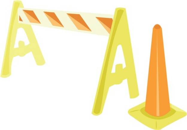 Picture of Road Caution SVG File