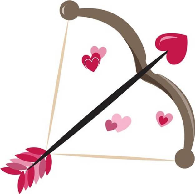 Picture of Valentine Bow SVG File
