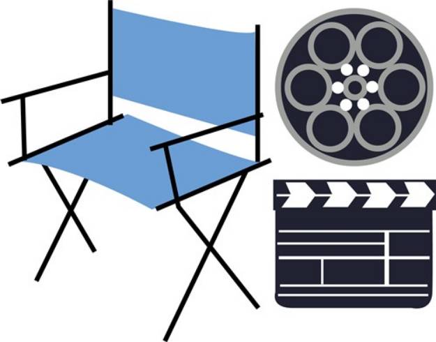 Picture of Movie Director SVG File