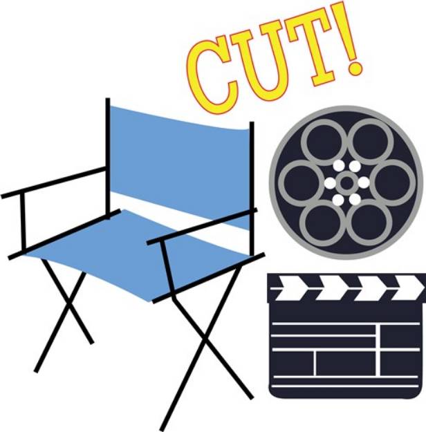 Picture of Movie Cut SVG File