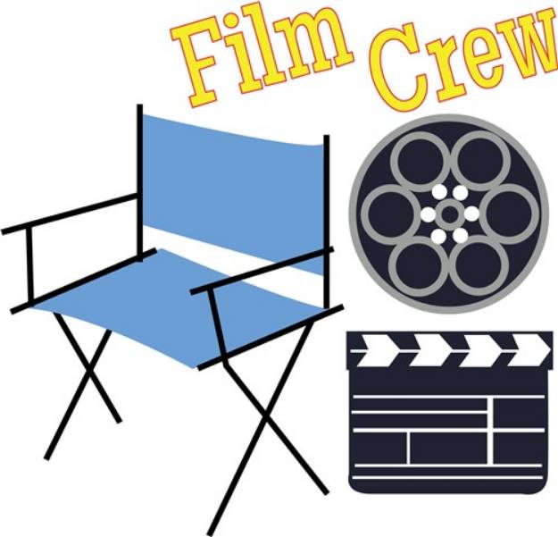 Picture of Film Crew SVG File