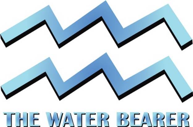 Picture of Water Bearer SVG File