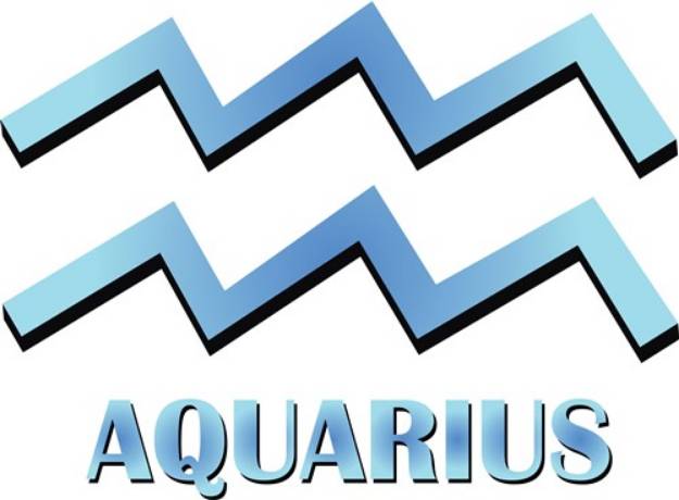 Picture of Aquarius SVG File