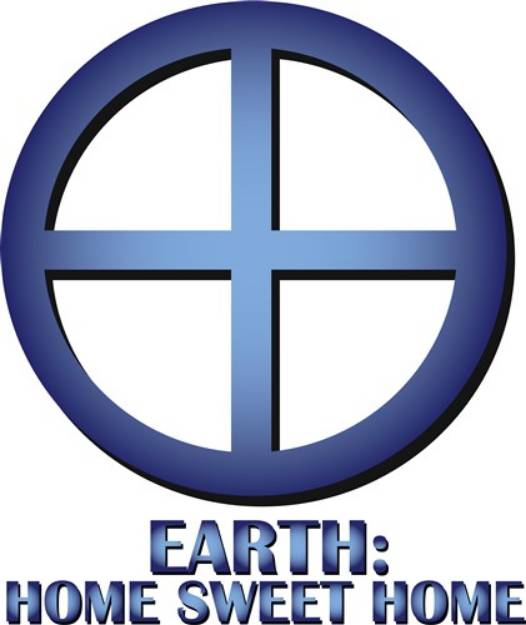 Picture of Earth Home SVG File
