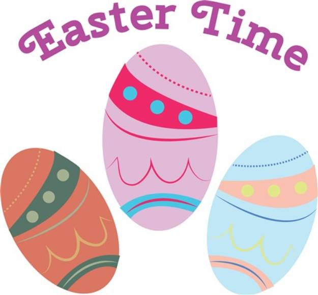 Picture of Easter Time SVG File