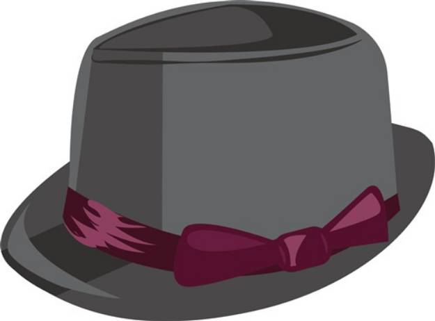 Picture of Mans Hat SVG File