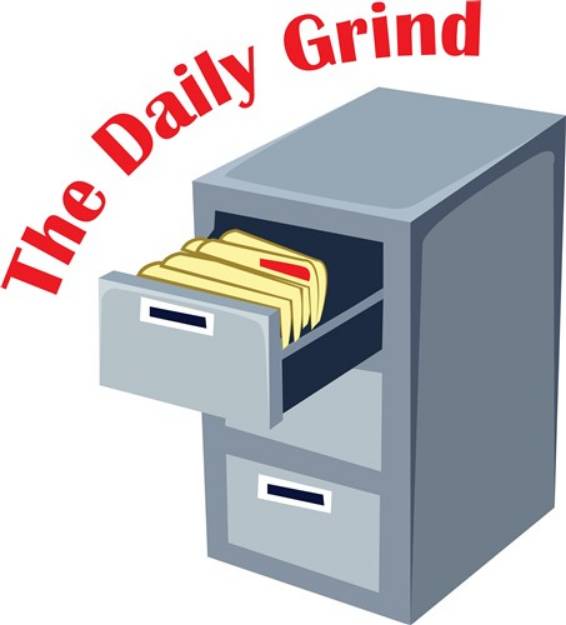 Picture of Daily Grind SVG File