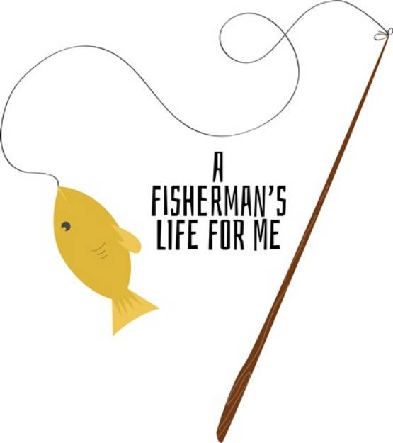 Picture of Fishermans Life SVG File