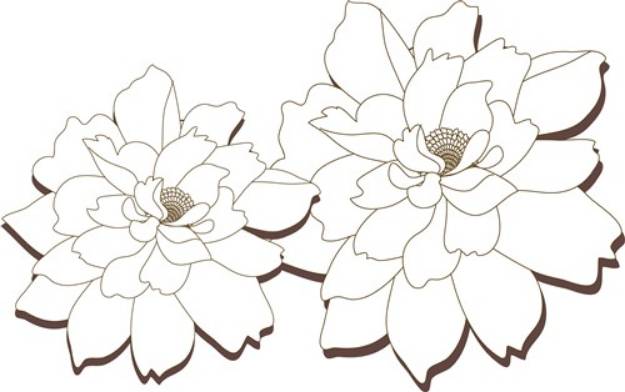 Picture of Floral Blooms SVG File