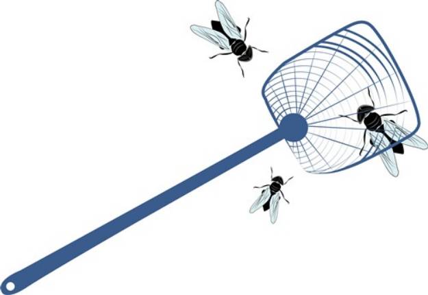 Picture of Fly Swatter SVG File