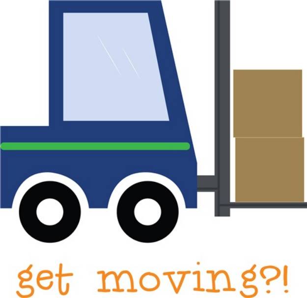 Picture of Get Moving SVG File