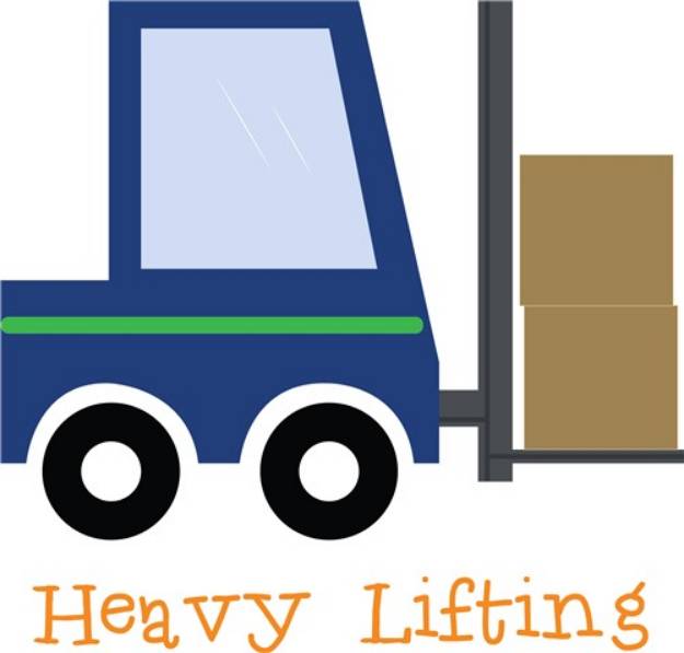 Picture of Heavy Lifting SVG File