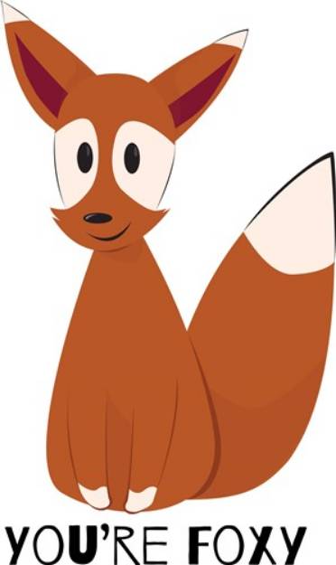 Picture of Youre Foxy SVG File