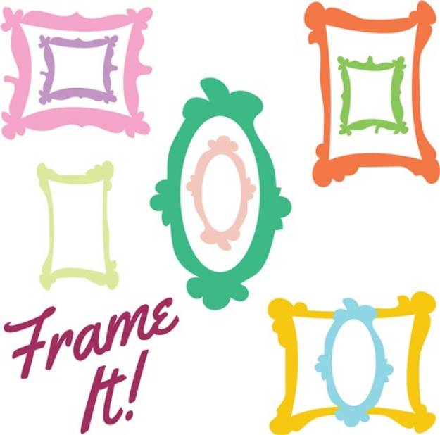Picture of Frame It! SVG File