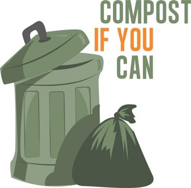 Picture of Compost Can SVG File