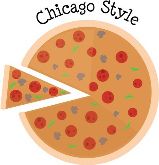 Picture of Chicago Style SVG File