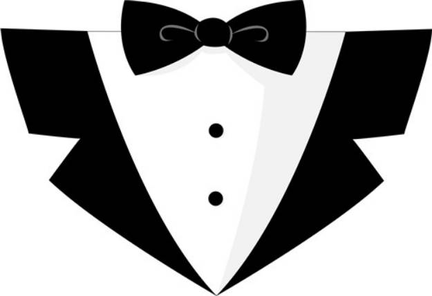 Picture of Black Tie SVG File