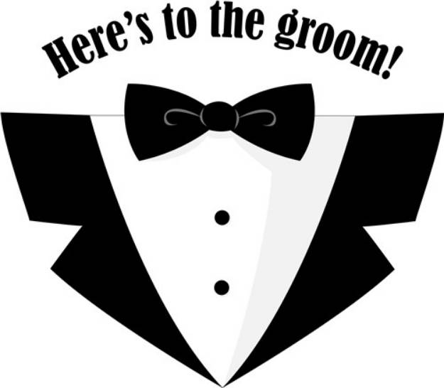 Picture of GroomTux SVG File