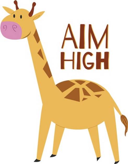 Picture of Aim High SVG File
