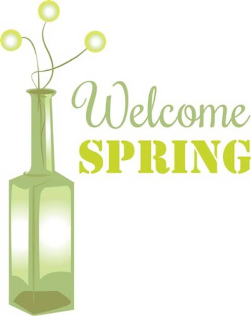 Picture of Welcome Spring SVG File