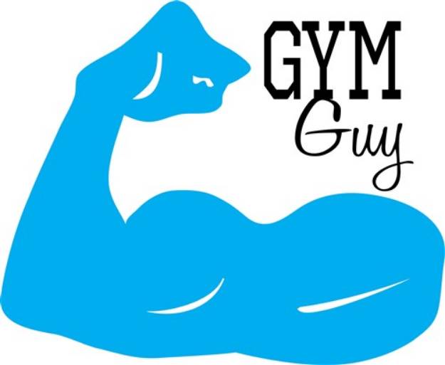 Picture of Gym Guy SVG File