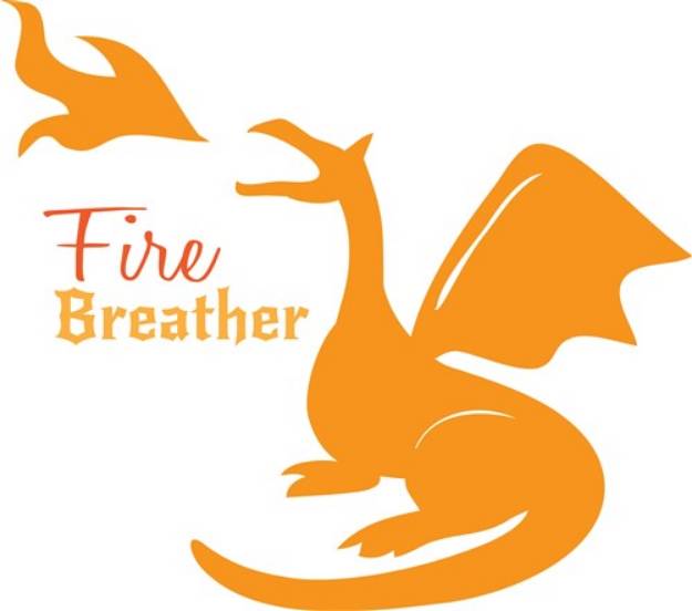 Picture of Fire Breather SVG File