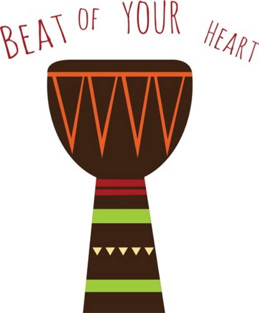 Picture of Beat Of Your Heart SVG File