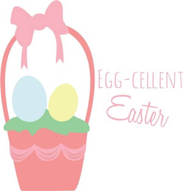 Picture of Egg-cellent Easter SVG File