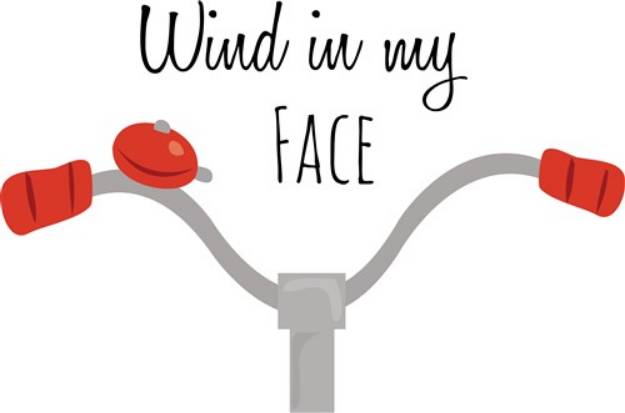Picture of Wind In My Face SVG File