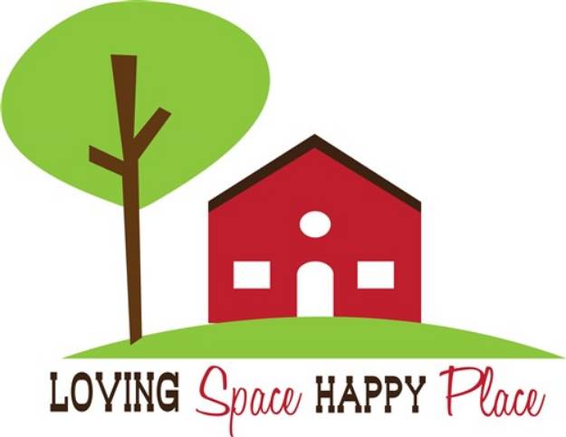 Picture of Loving Space Happy Place SVG File