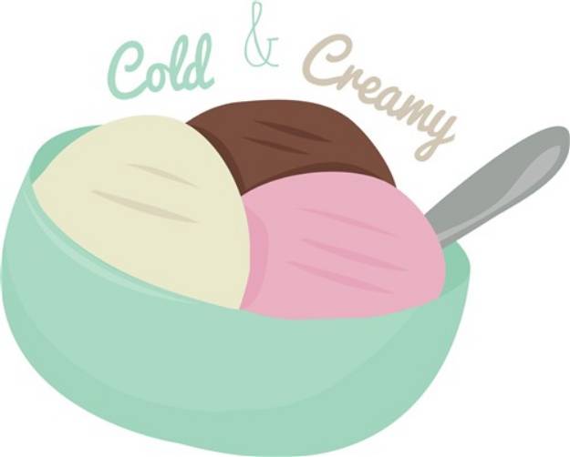 Picture of Cold And Creamy SVG File