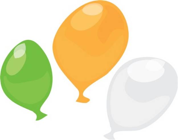 Picture of Party Balloons SVG File