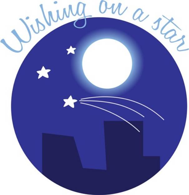 Picture of Wishing On A Star SVG File