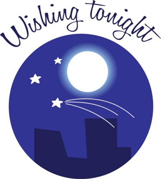 Picture of Wishing Tonight SVG File