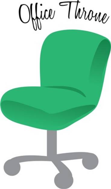 Picture of Office Throne SVG File