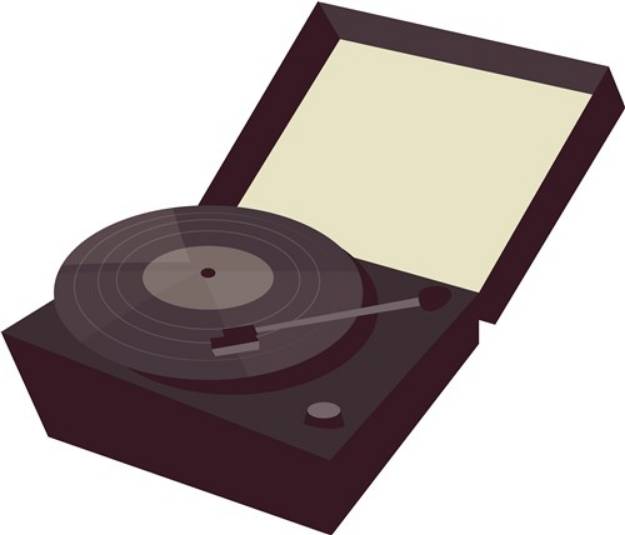 Picture of Turntable SVG File