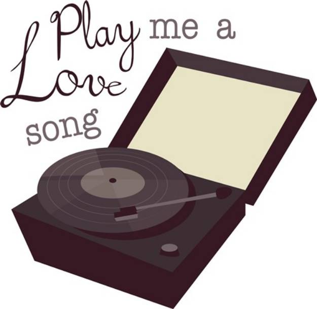 Picture of Play A Love Song SVG File