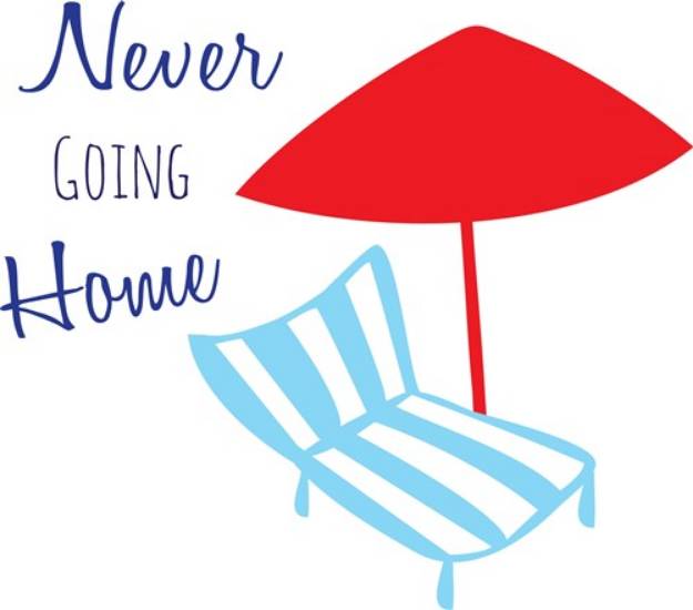 Picture of Never Going Home SVG File