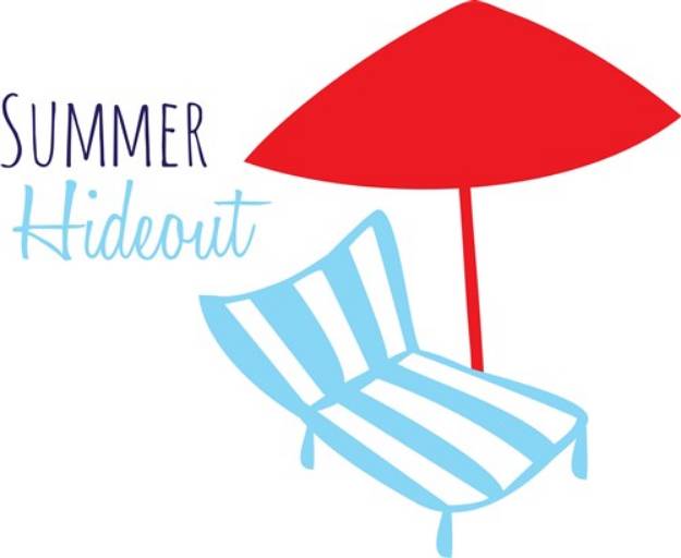 Picture of Summer Hideout SVG File