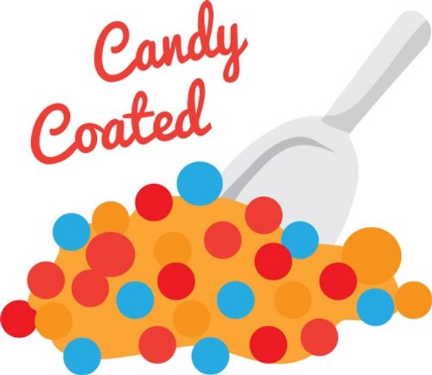Picture of Candy Coated SVG File