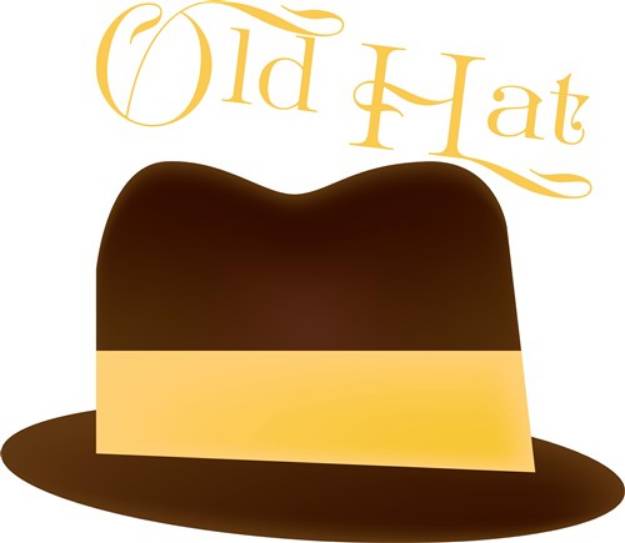 Picture of Old Hat SVG File