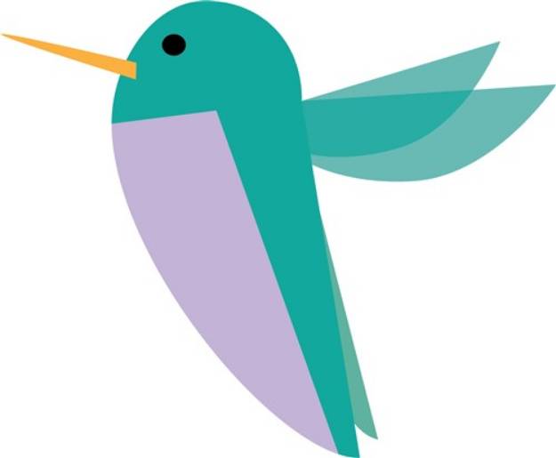 Picture of Hummingbird SVG File