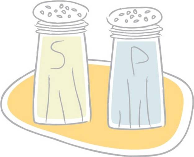 Picture of Salt And Pepper SVG File