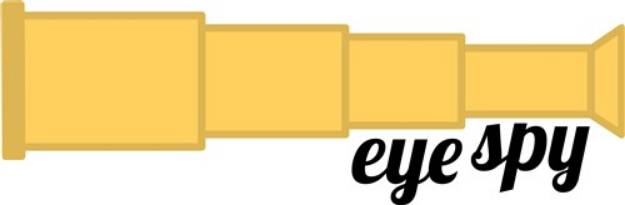 Picture of Eye Spy SVG File
